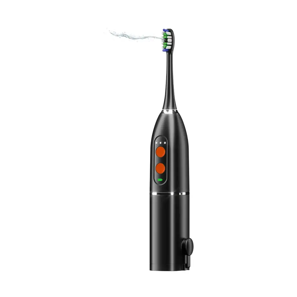Porodo Lifestyle Water Floss & Sonic Electric Toothbrush - Black